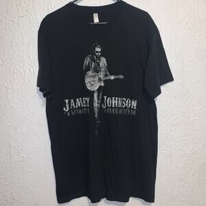 American Apparel Black Graphic Tee